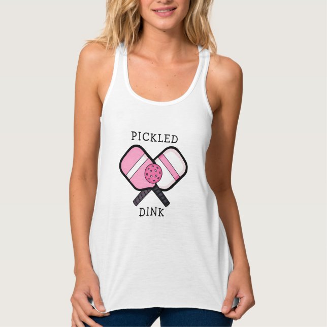 Camiseta Con Tirantes Funny Pickleball Pun (Anverso)