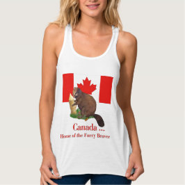 Camiseta Con Tirantes Furry Beaver