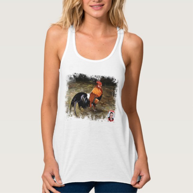Camiseta Con Tirantes Gallo (Anverso)