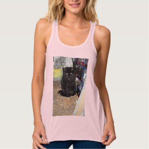 Camiseta Con Tirantes Gato
