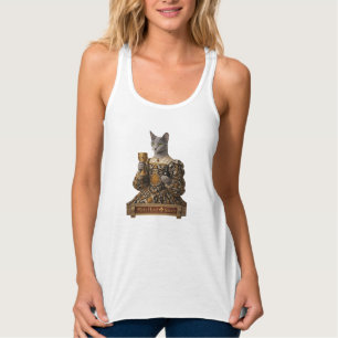 Camiseta Con Tirantes Gato Azul Ruso Lucrezia de Médici