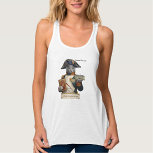 Camiseta Con Tirantes Gato Azul Ruso Napoleón Bonaparte