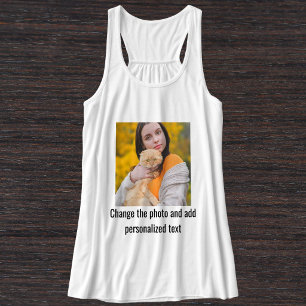 Camiseta Con Tirantes Gato Blanco Negro Mamá Familia Diversión Mascota F