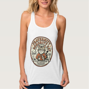 Camiseta Con Tirantes Gato de Fraternidad Hermandad Gato de Fraternidad