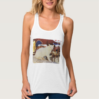 Camiseta Con Tirantes Gato de taberna.