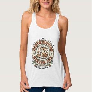 Camiseta Con Tirantes Gato del sistema de distribución Gato del sistema 