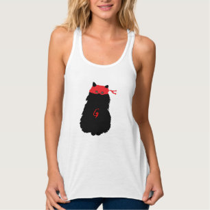 Camiseta Con Tirantes Gato Enmascarado Masked Cat T-Shirt