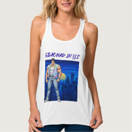 CAMISETA CON TIRANTES GIGACHAD IN 80S