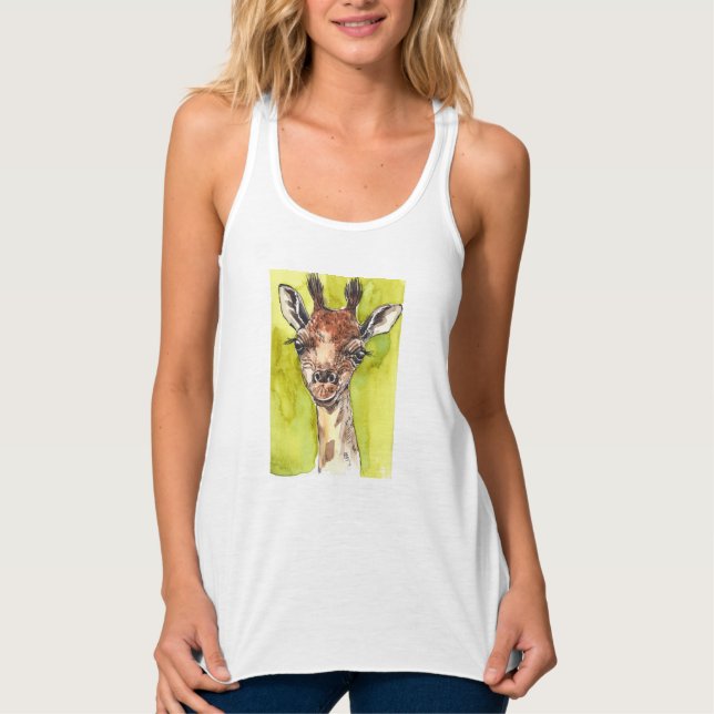 Camiseta Con Tirantes Giraffe (Anverso)
