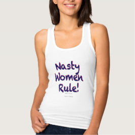Camiseta Con Tirantes Gobierno de las mujeres desagradables