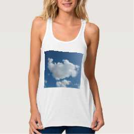 Camiseta Con Tirantes Gran nube blanca