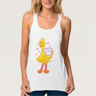 Camiseta Con Tirantes Gran Pájaro San Valentín