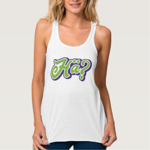 Camiseta Con Tirantes ¿Hä? ¿Eh? Jerga alemana Tank Top, Alemania