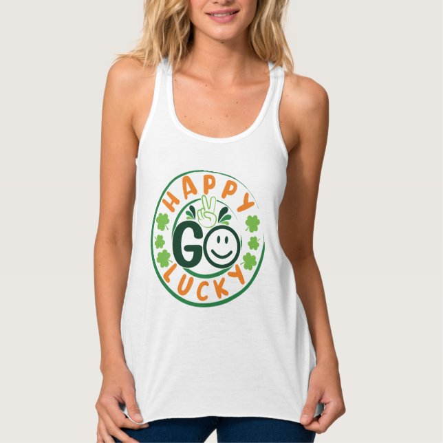 Camiseta Con Tirantes Happy Go Lucky-52904 (Anverso)