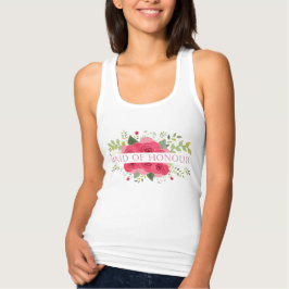 Camiseta Con Tirantes HECHO DE HONOR Floral