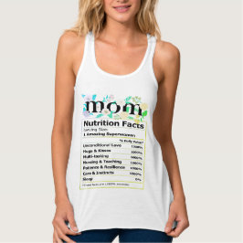 Camiseta Con Tirantes Hechos de nutrición de MOM