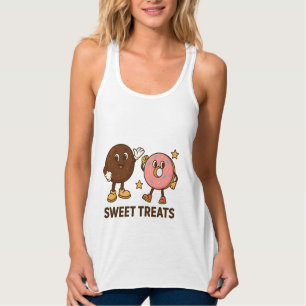 Camiseta Con Tirantes Héroes dulces - Deliciosa aventura de Cookie & Don