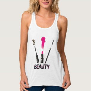 Camiseta Con Tirantes Herramientas de la belleza