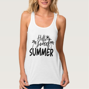 Camiseta Con Tirantes Hola, verano dulce-96828