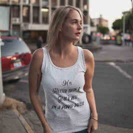 Camiseta Con Tirantes Hot Funny Pepper Patch