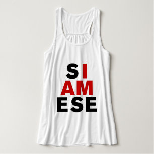 CAMISETA CON TIRANTES I AM SIAMESE