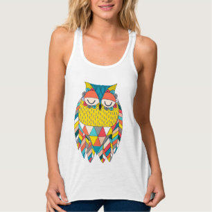 Camiseta Con Tirantes Ilustracion Trendy Aztec Triangles Pattern Owen