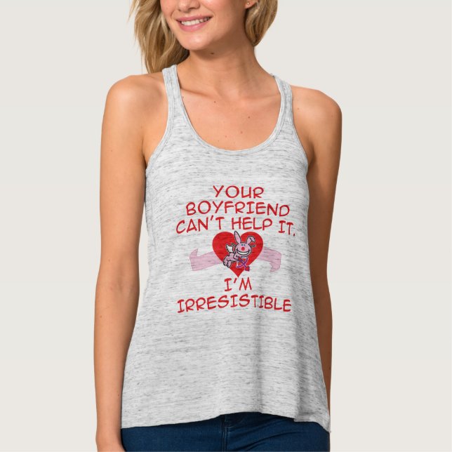 Camiseta Con Tirantes Irresistible (Anverso)