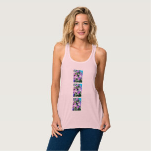 Camiseta Con Tirantes Jardín de flores de mamá