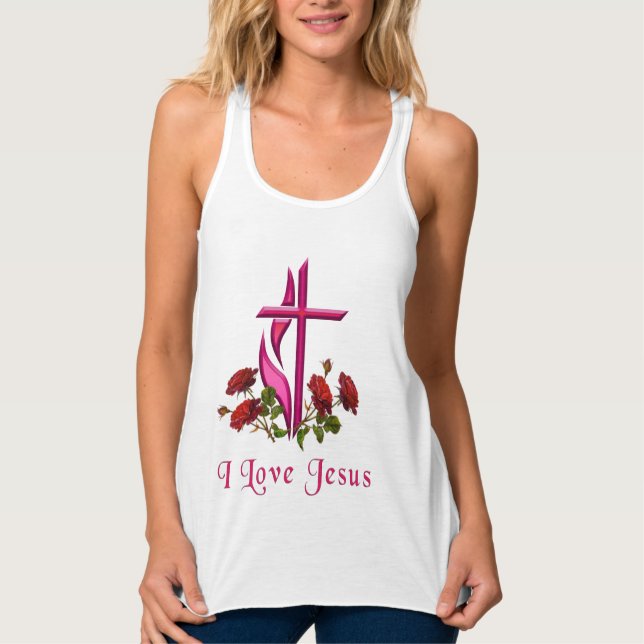 Camiseta Con Tirantes Jesús (Anverso)