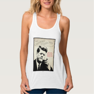 Camiseta Con Tirantes John F. Cita de Kennedy