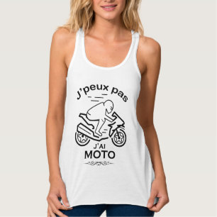 Camiseta Con Tirantes J'peux pas j'ai moto