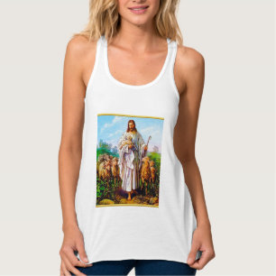 Camiseta Con Tirantes Juan 10:7-21 Soy el Buen Pastor