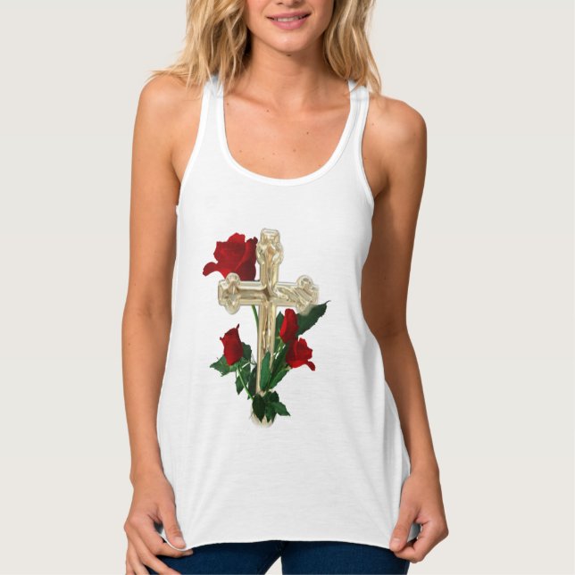 Camiseta Con Tirantes Juan 3:16 (Anverso)