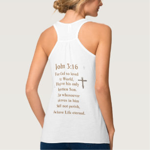 Camiseta Con Tirantes Juan 3:16