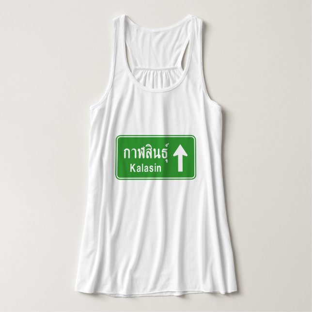 Camiseta Con Tirantes Kalasin por delante ⚠ la ⚠ de tráfico de la autopi (Diseño del anverso)