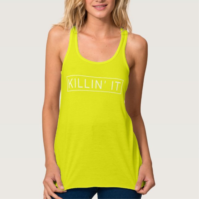 Camiseta Con Tirantes Killin' It (Anverso)