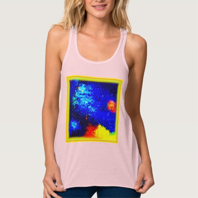 Camiseta Con Tirantes La belleza de Nebulosas y Galaxias. ¡Hazte con una (Anverso)