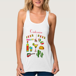 Camiseta Con Tirantes La celebración de Cinco de Mayo Thunder_Cove