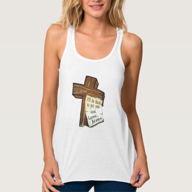 Camiseta Con Tirantes la cruz (Anverso)