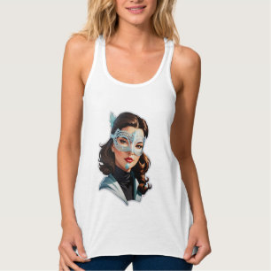 Camiseta Con Tirantes La dama enmascarada veneciana