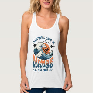 Camiseta Con Tirantes La felicidad llegó en olas Verano