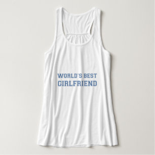 Camiseta Con Tirantes La mejor novia del mundo
