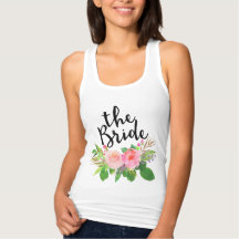 La Moda de la novia acuarela Floral
