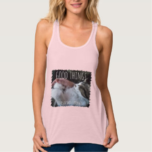Camiseta Con Tirantes Las Cosas Buenas Vienen en Pequeños Paquetes Aspec