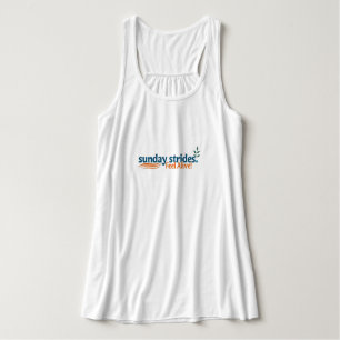 Camiseta Con Tirantes Las franjas de domingo se sienten activas -energiz