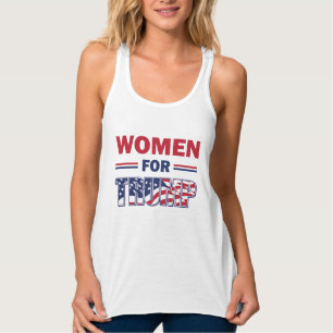 Camiseta Con Tirantes Las mujeres para Trump mantienen a Estados Unidos