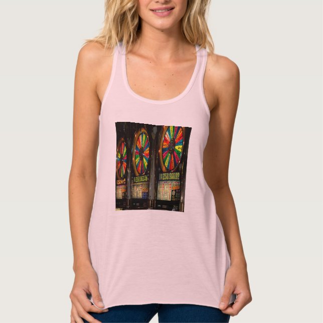 Camiseta Con Tirantes Las VEGAS-SLOTS (Anverso)
