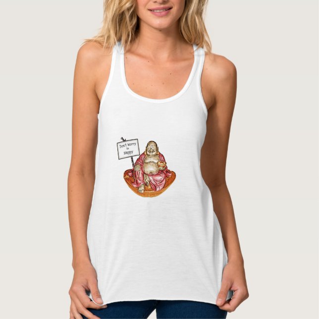 Camiseta Con Tirantes Laughing Buddha (Anverso)