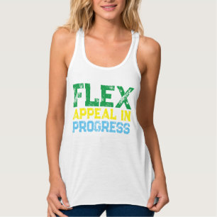 Camiseta Con Tirantes Lema motivacional colorido