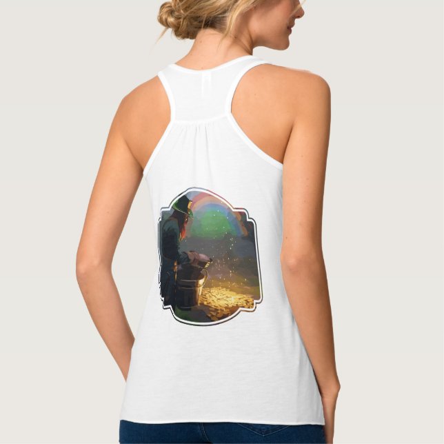 Camiseta Con Tirantes Leprechaun Hideaway (Reverso)